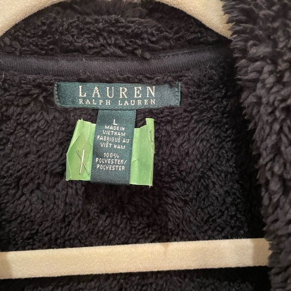 Ralph Lauren faux suede and Sherpa jacket L - Picture 3 of 4